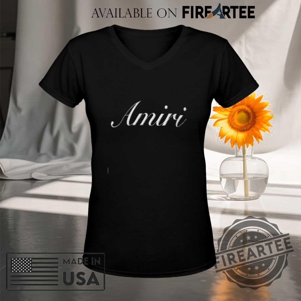 Amiri Logo Back Print Tshirt Luxury Designer Black Tee 9 Amiri Logo Back Print T-Shirt – Luxury Designer Black Tee