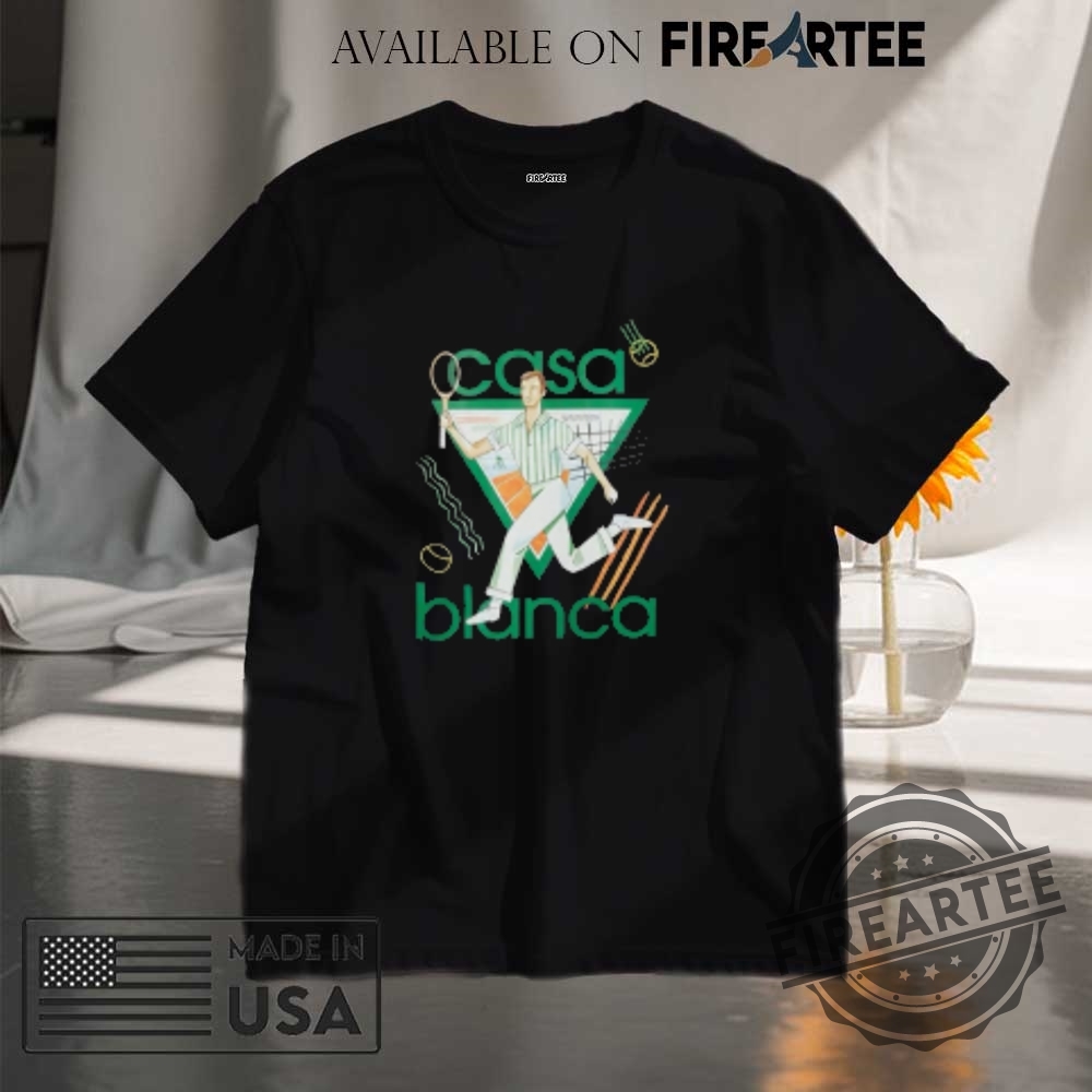 "Top 5 Stylish and Trendy Designer Tshirts for 2024 Fashion" 12 Casablanca Le Jeu Printed Shirt