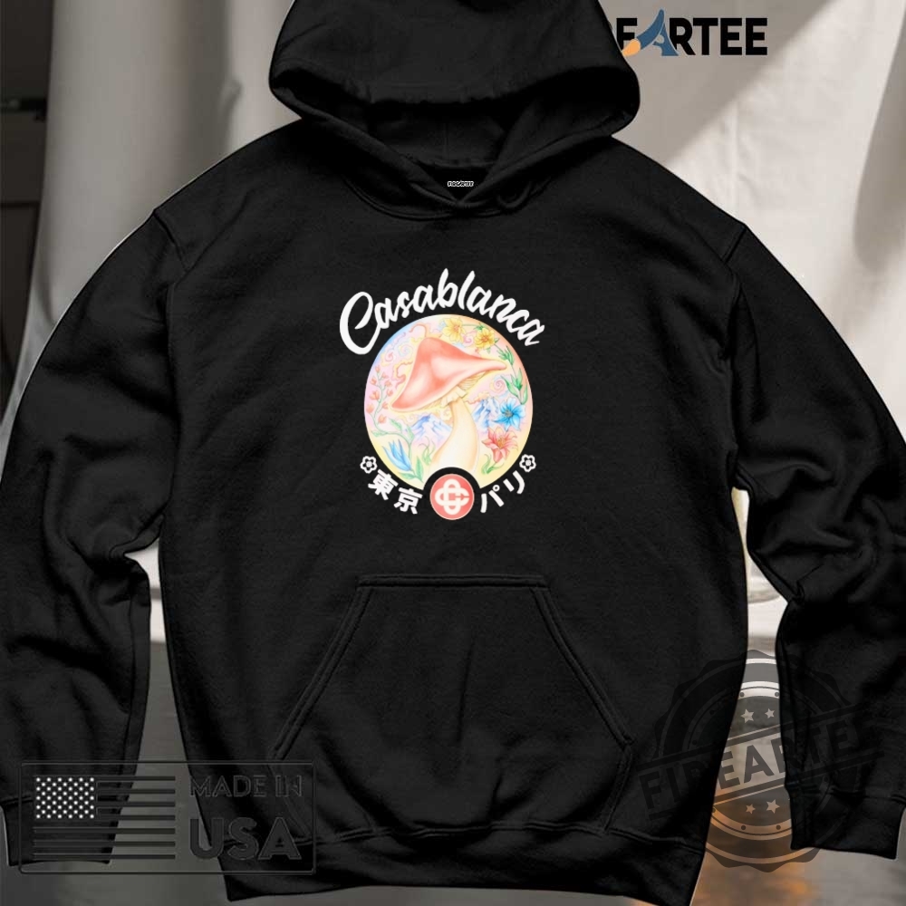 Casablanca Mushroom Logo Shirt 6 Casablanca Mushroom Logo Shirt