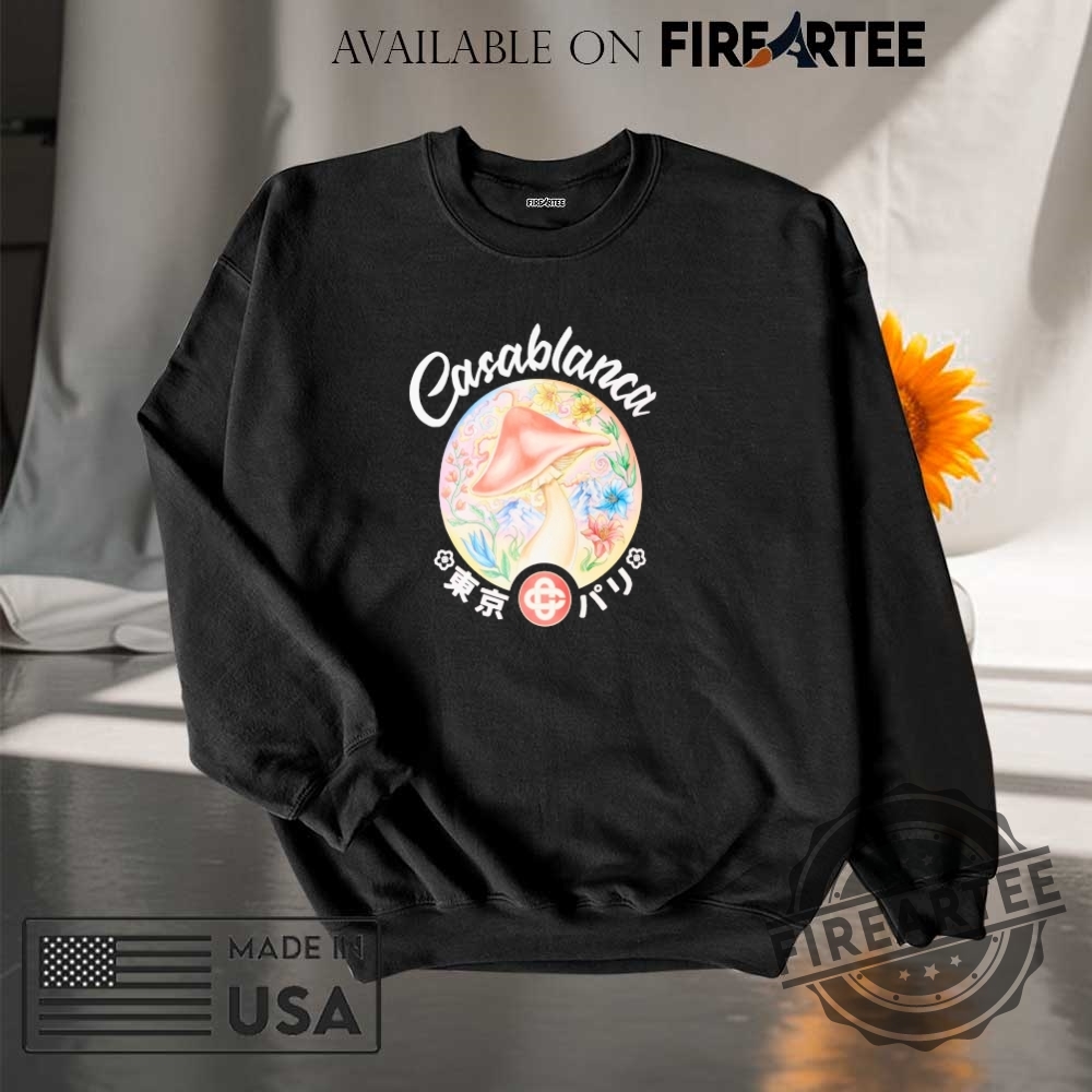 Casablanca Mushroom Logo Shirt 7 Casablanca Mushroom Logo Shirt