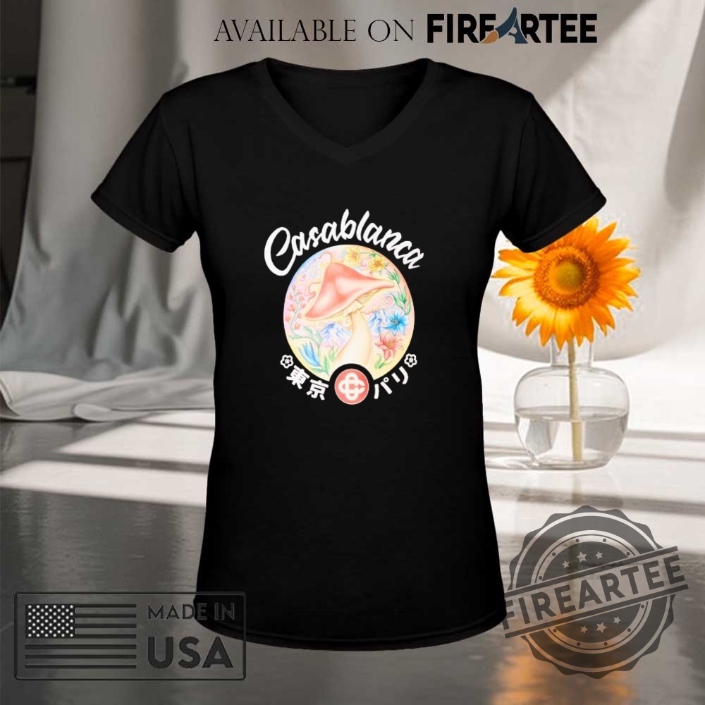 Casablanca Mushroom Logo Shirt 9 Casablanca Mushroom Logo Shirt