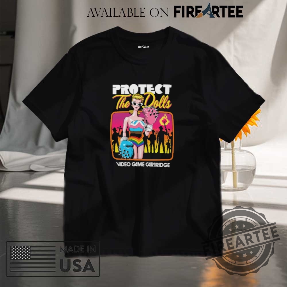 "Top 5 Stylish and Trendy Designer Tshirts for 2024 Fashion" 19 Protect The Dolls Retro Video Game Tshirt Pride Fighter Graphic Tee With Vintage Arcade Style