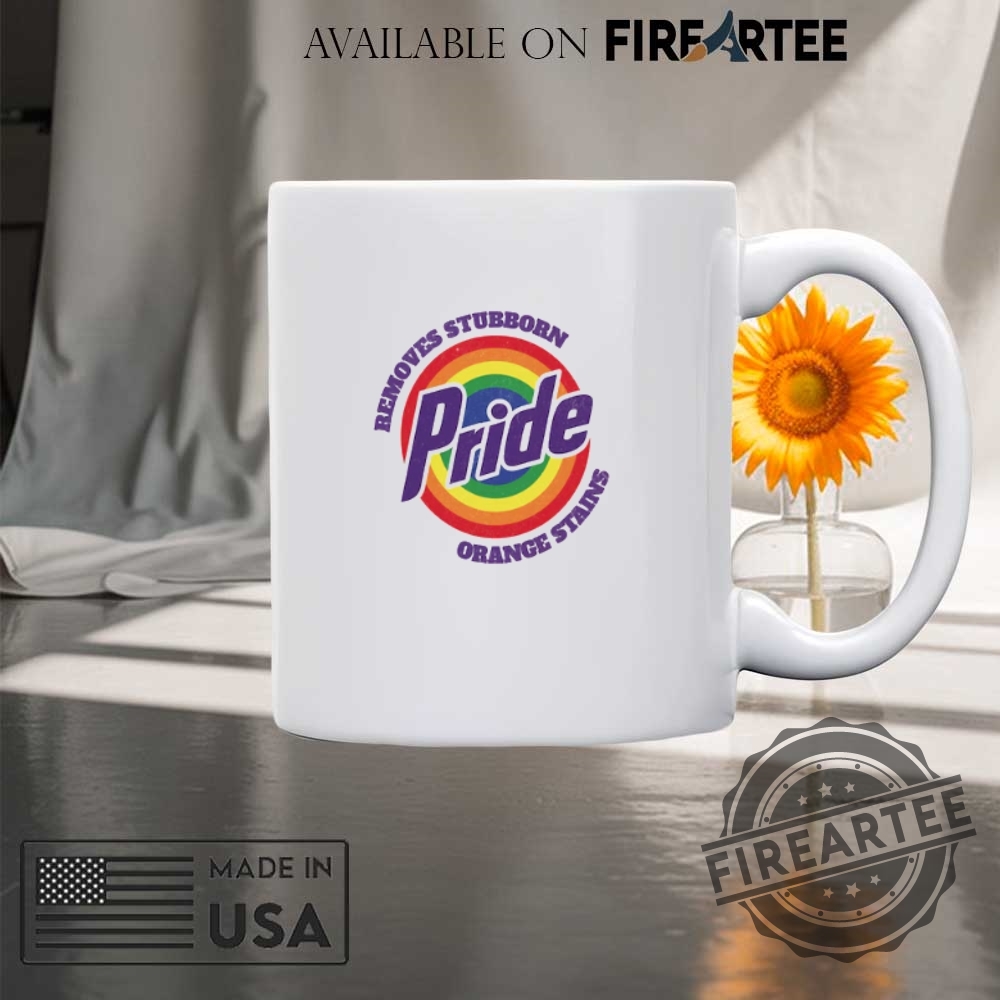 Anti Trump Pride Rainbow Shirt Removes Stubborn Orange Stains Graphic Tee 8 Anti Trump Pride Rainbow Shirt Removes Stubborn Orange Stains Graphic Tee
