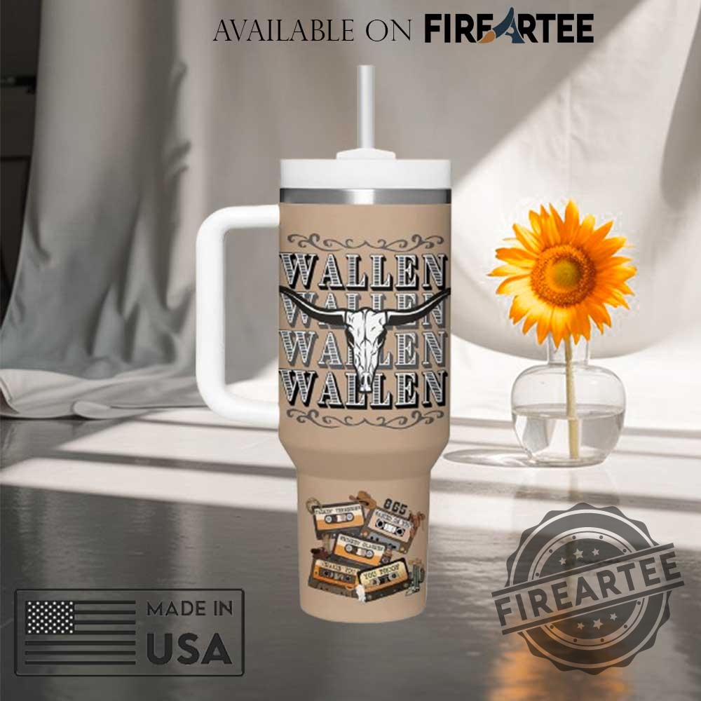 Morgan Wallen Country Music Tumbler With Handle Western Cowboy Retro Travel Mug 4 Morgan Wallen Country Music Tumbler with Handle – Western Cowboy Retro Travel Mug