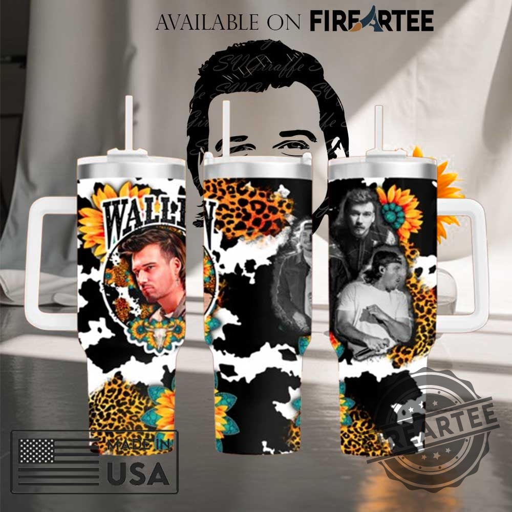 "Top Morgan Wallen and Beyoncé Country Music Tumblers for Fans" 5 Morgan Wallen Leopard Sunflower Tumbler Country Music Travel Mug With Handle And Bold Western Style