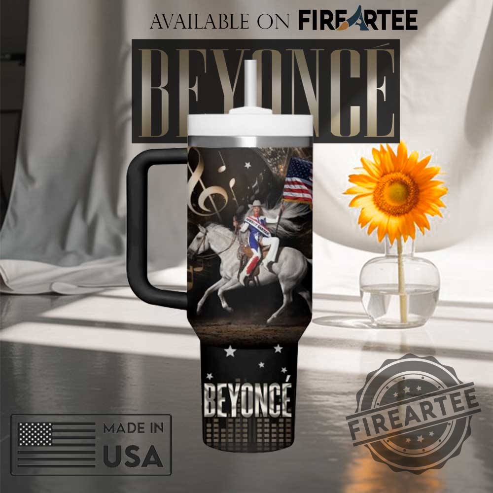 Beyoncé Cowboy Renaissance Tumbler With Handle Sixteen Carriages Lyrics Western Travel Mug 6 Beyoncé Cowboy Renaissance Tumbler with Handle – Sixteen Carriages Lyrics Western Travel Mug