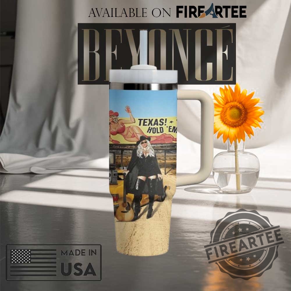 Western Beyoncé Tumbler With Straw And Handle Texas Hold Em Country Cowgirl Fan Travel Mug 3 Western Beyonce Tumbler With Straw And Handle Texas Hold Em Country Cowgirl Fan Travel Mug fireartee 2