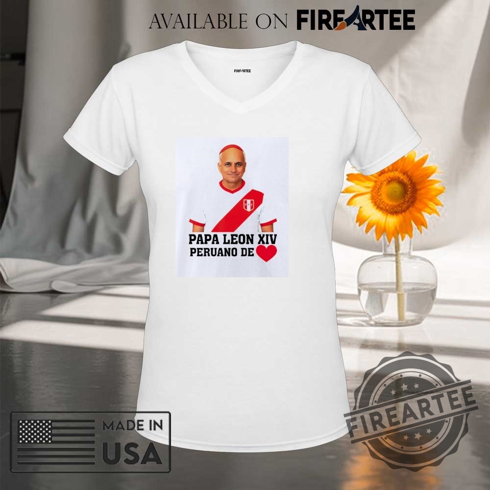 Pope Leo Xiv Peruano De Peruusa Shirt 9 Pope Leo XIV Peruano De Peru-USA shirt