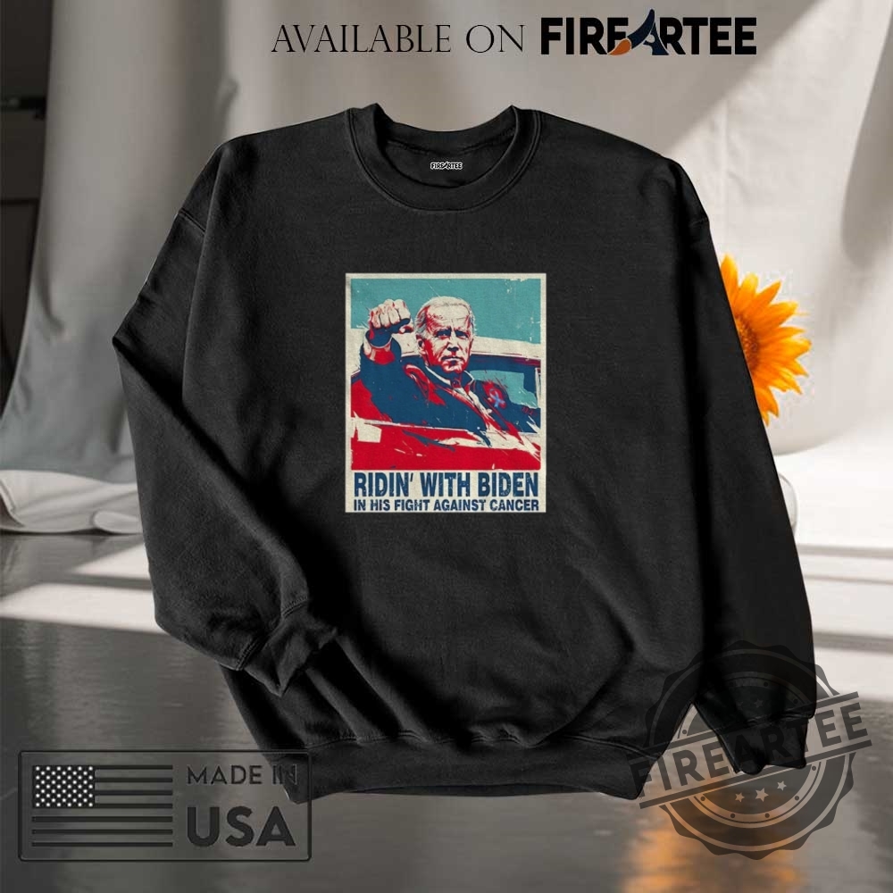 Ridin With Biden On His Fight Against Cancer Tshirts 7 Ridin WIth Biden on His Fight Against Cancer T-shirts