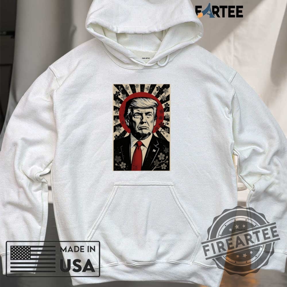 Donald Trump Rising Sun Power Cherry Blossom Propaganda Shirt 6 Donald Trump Rising Sun Power Cherry Blossom Propaganda shirt