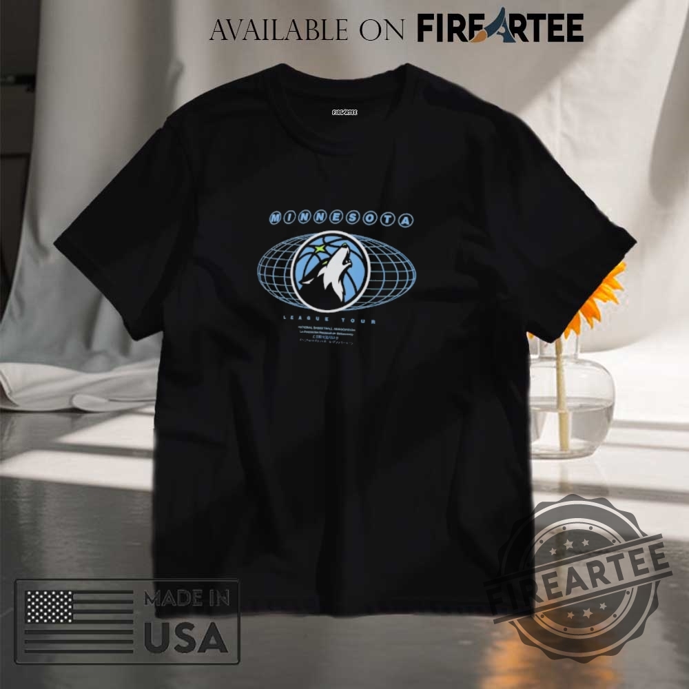 Minnesota Timberwolves Prematch Ritual League Tour Shirt