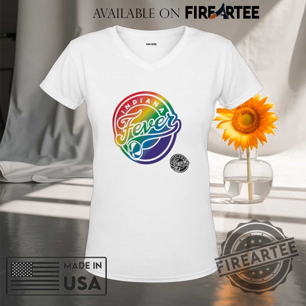 Indiana Fever Basketball Pride Logo Shirt 9 Indiana Fever Basketball pride logo shirt