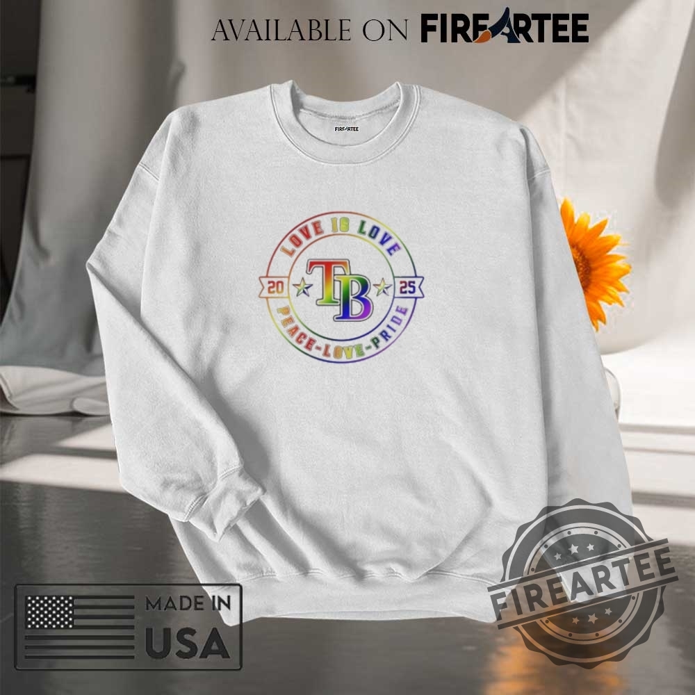 Tampa Bay Rays X Pride Month Love Is Love Baseball 2025 Shirt 7 Tampa Bay Rays x Pride Month Love Is Love Baseball 2025 Shirt