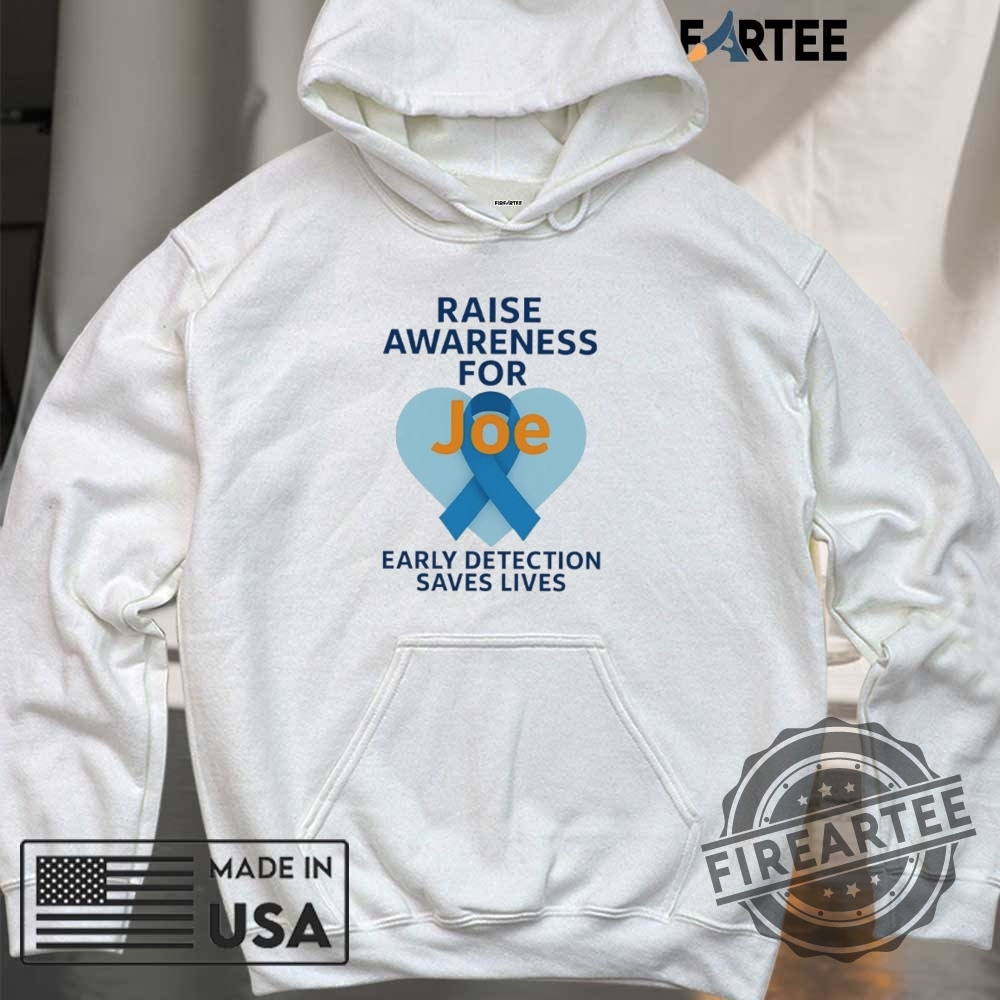 Raise Awareness For Joe Biden Early Detection Saves Lives Shirt 6 Raise awareness for Joe Biden early detection saves lives shirt
