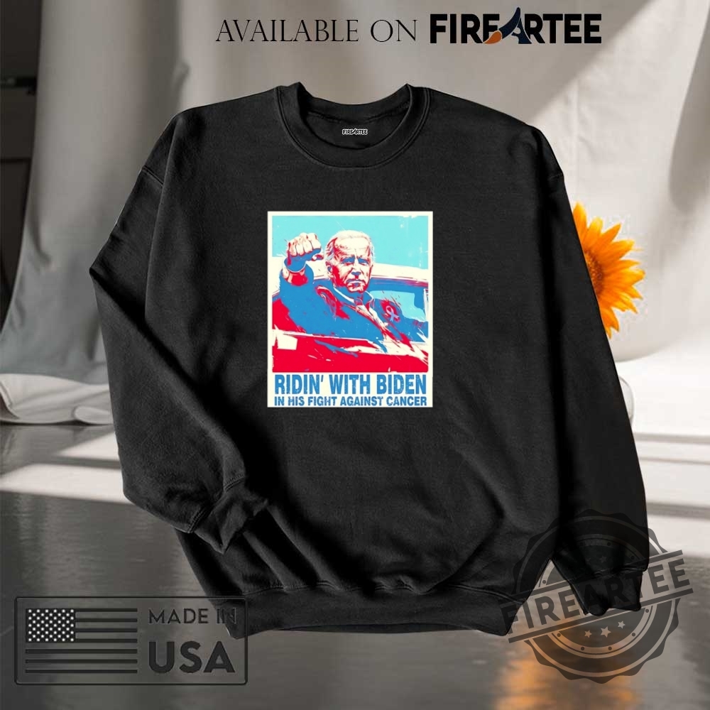 Ridin With Biden In His Fight Against Cancer Shirt 7 Ridin’ with Biden in his fight against cancer shirt