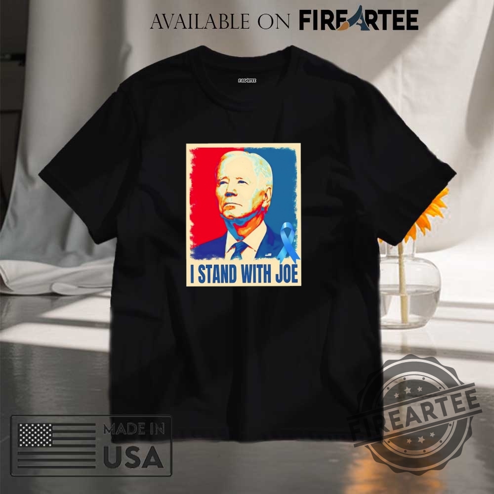 "Top Joe Biden Cancer Awareness Shirts for Prostate Cancer Support" 19 I Stand With Joe Hope Shirt