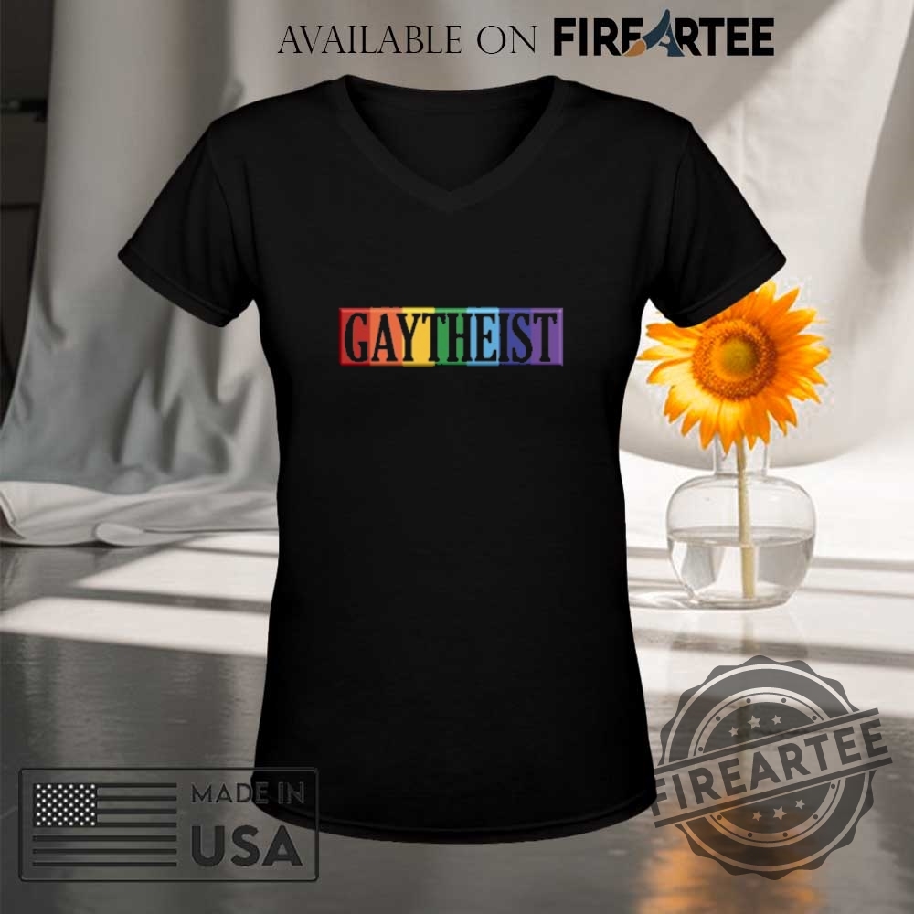 Gaytheist For Lgbtq Pride Shirt 9 Gaytheist for LGBTQ Pride Shirt