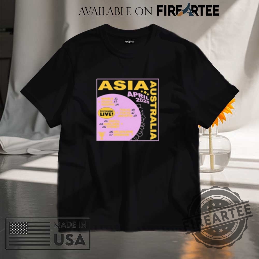 State Champs Australia And Asia Tour Dates 2025 Tshirts