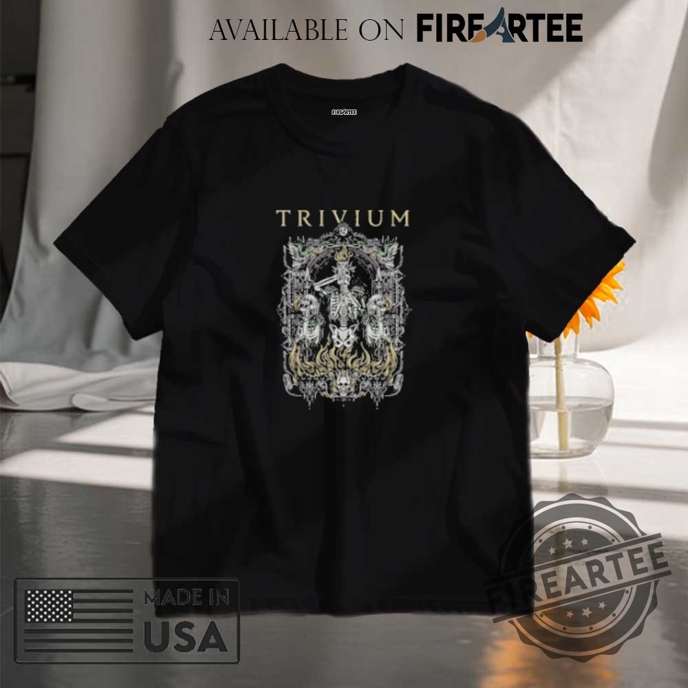 Trivium Skelly Frame Tshirts