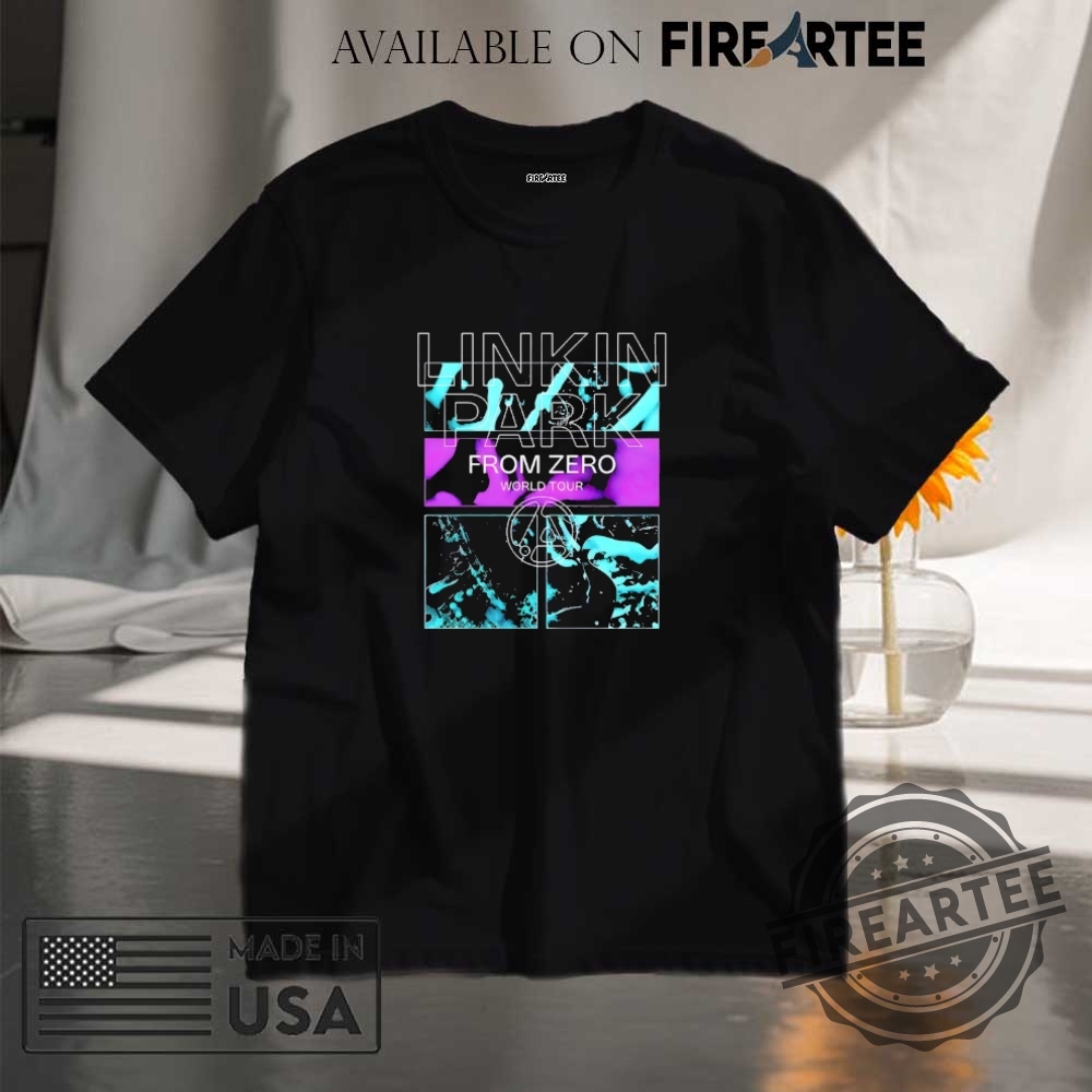 "Top Graphic Tees and Tour Shirts for Music Fans in 2025" 8 Linkin Park From Zero World Tour 2025 Shirt