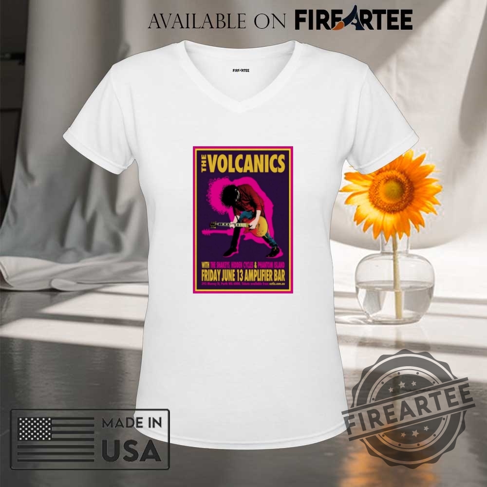The Volcanics 6132025 Amplifier Bar In Perth Wa Shirt 9 The Volcanics 6-13-2025 Amplifier Bar In Perth WA Shirt