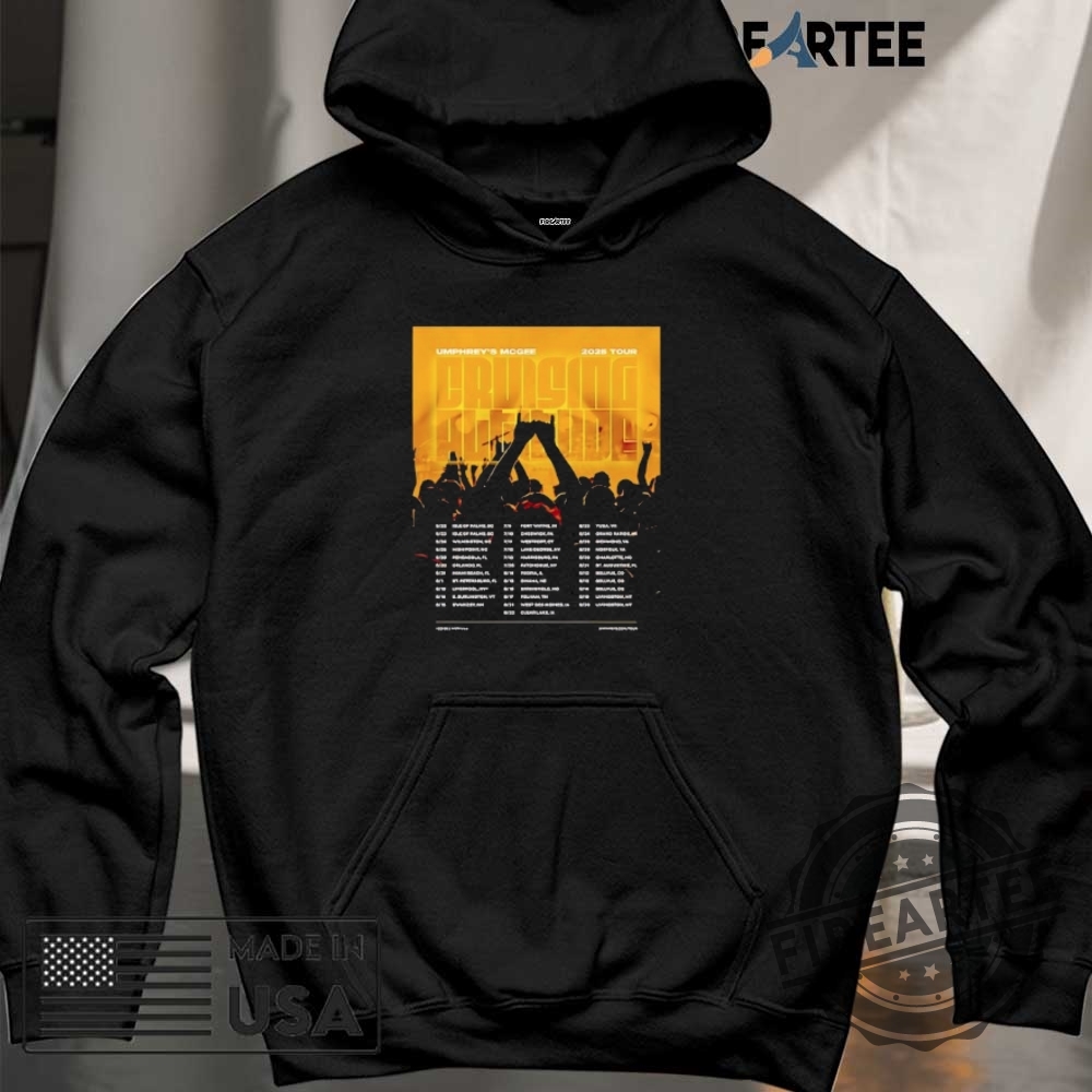 Umphreys Mcgee 2025 Tour Dates List From May To September Kicks Off In Isle Of Palms Sc On May 22 2025 Shirt 6 Umphrey’s McGee 2025 Tour Dates List From May To September Kicks Off In Isle of Palms SC On May 22 2025 shirt