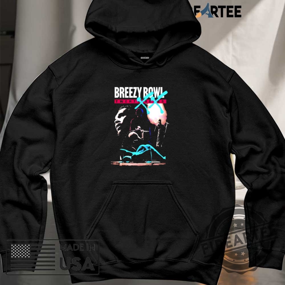 Chris Brown Breezy Bowl Xx Crew Shirt 6 Chris Brown Breezy Bowl XX crew shirt