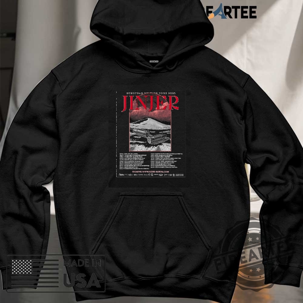 Jinjer European Summer Tour 2025 Dates List Kicks Off In Palladium On June 1 2025 Shirt 6 Jinjer European Summer Tour 2025 Dates List Kicks Off In Palladium On June 1 2025 Shirt