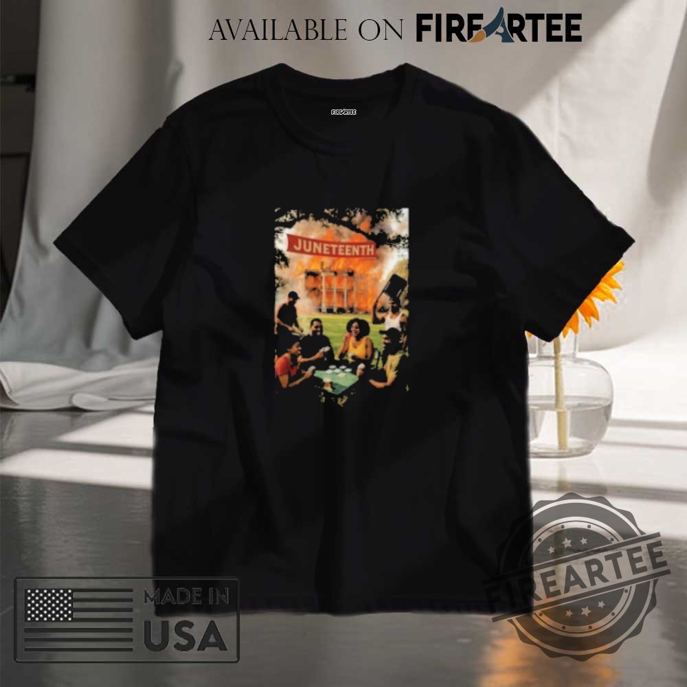 "Top Graphic Tees and Tour Shirts for Music Fans in 2025" 18 Juneteenth La Plantation Fire Tshirts