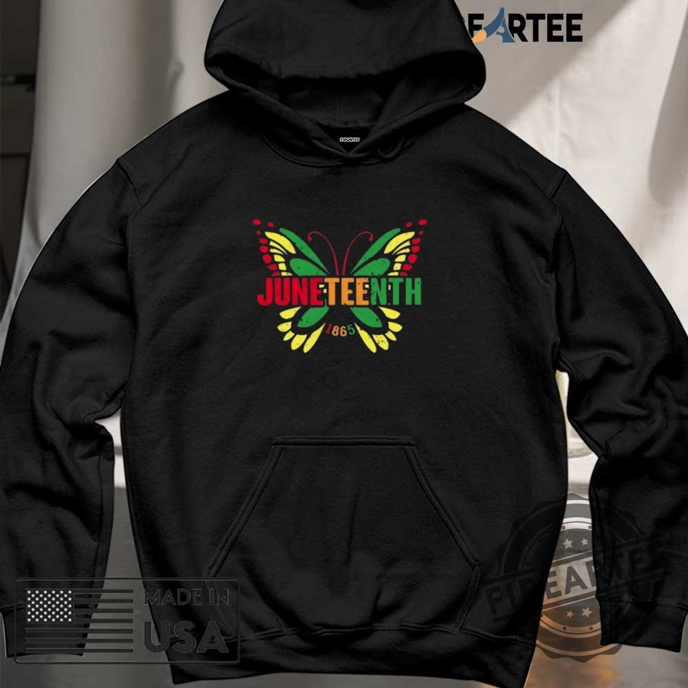Juneteenth Butterfly 1896 Butterfly 2025 Black Independence Day Shirt 6 Juneteenth Butterfly 1896 Butterfly 2025 Black Independence Day Shirt