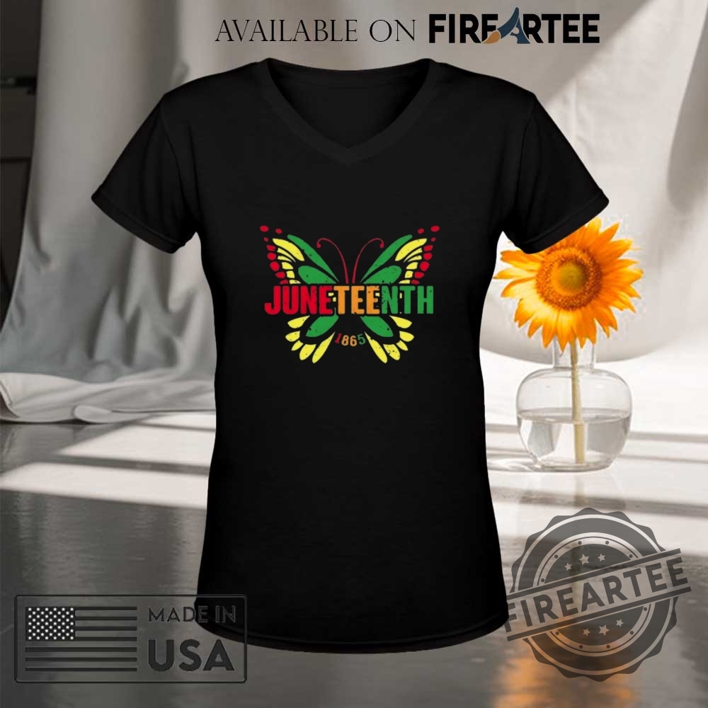 Juneteenth Butterfly 1896 Butterfly 2025 Black Independence Day Shirt 9 Juneteenth Butterfly 1896 Butterfly 2025 Black Independence Day Shirt