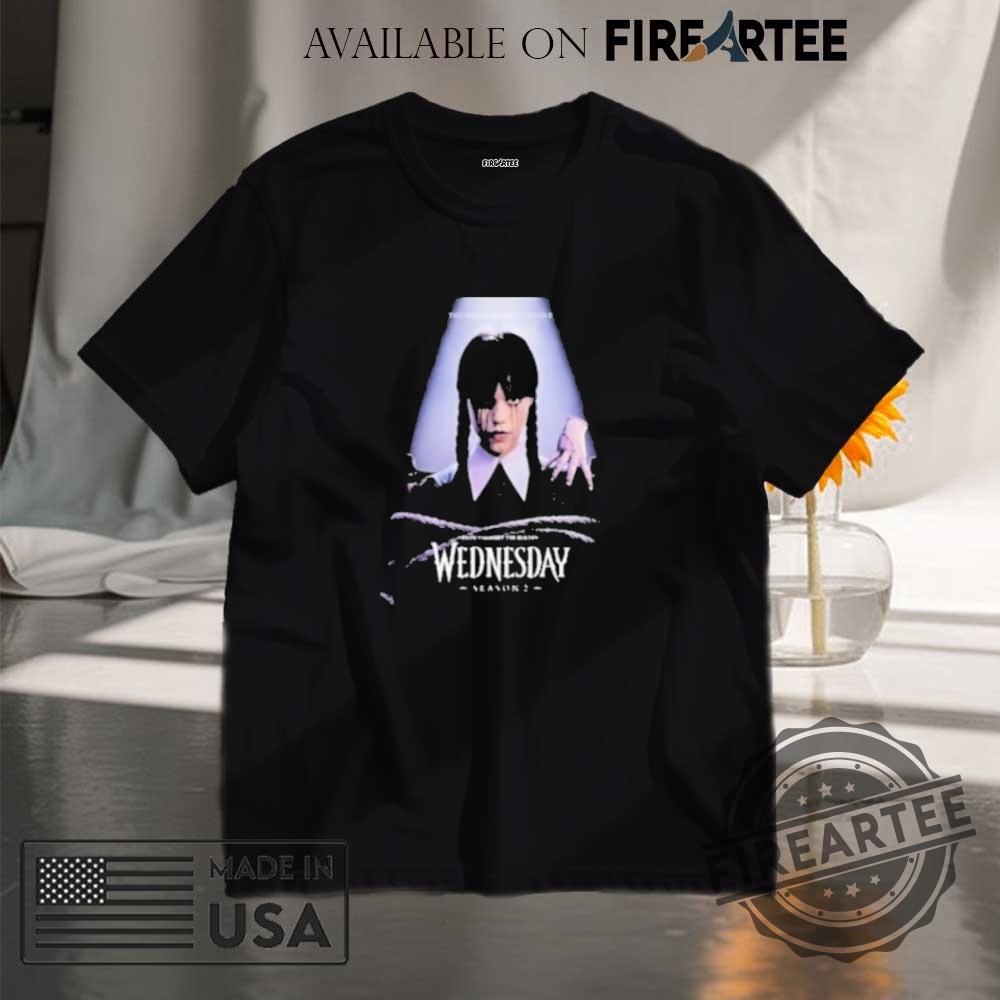 "Top 5 Must-Have Wednesday and Post Malone Inspired Shirts" 2 Wednesday Season 2 Netflix From Visionary Tim Burton The Wait Has Been Torture Shirt