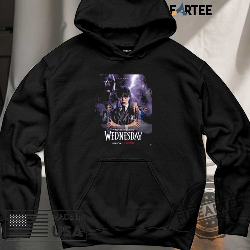 Wednesday Season 2 Concept Poster Shirt 6 Wednesday Season 2 Concept Poster Shirt