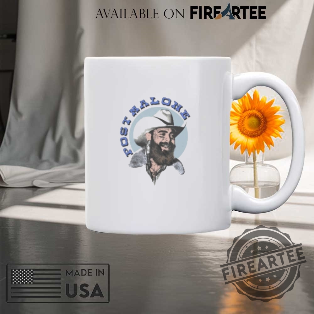 Post Malone Coachella 2025 Cowboy Hat Photo Tshirts 8 Post Malone Coachella 2025 Cowboy Hat Photo T-shirts