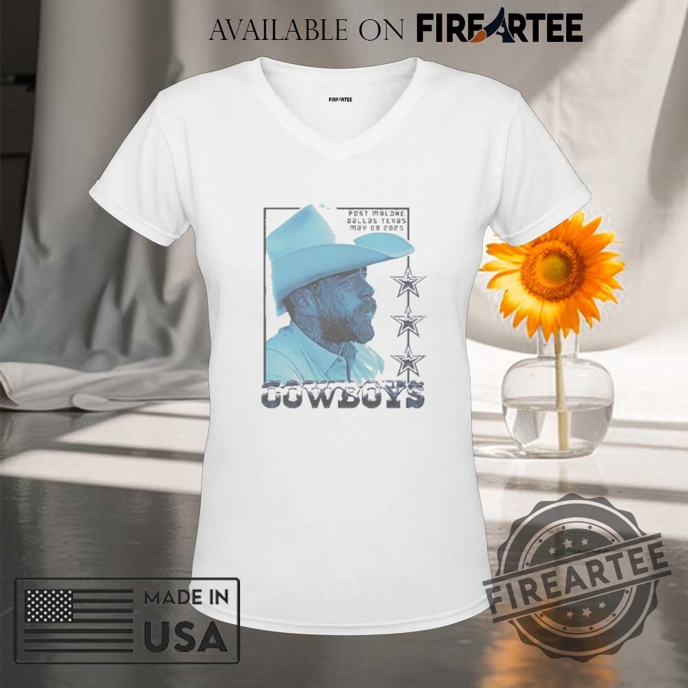 Post Malone X Dallas Cowboys Stadium Photo Shirt 9 Post Malone X Dallas Cowboys Stadium Photo Shirt