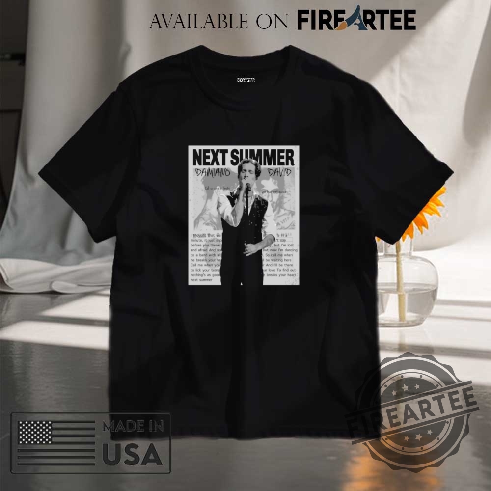 "Top 5 Must-Have Wednesday and Post Malone Inspired Shirts" 13 Damiano David Next Summer Shirt