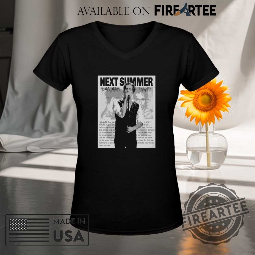 Damiano David Next Summer Shirt 9 Damiano David Next Summer Shirt