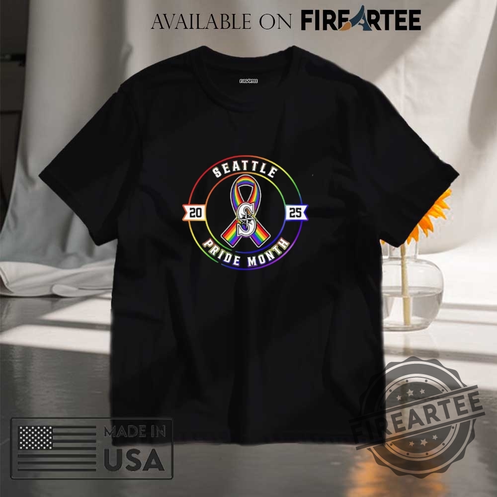 "Top 5 Must-Have Wednesday and Post Malone Inspired Shirts" 18 Seattle Mariners X Pride Month 2025 Shirt
