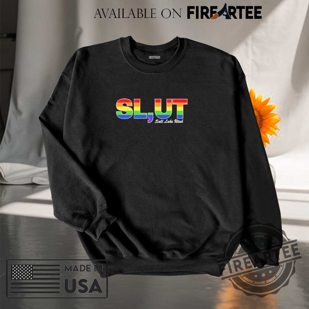 Slut Salt Lake Utah Lgbt Pride Shirt 7 Slut Salt Lake Utah LGBT Pride Shirt