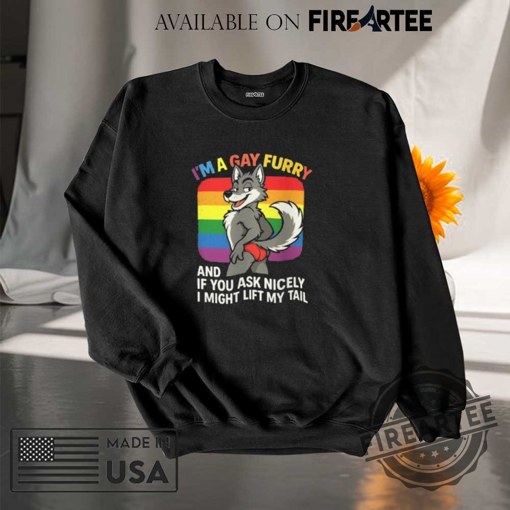 Gay Furry Pride Im A Gay Furry Shirt 7 Gay Furry Pride Im A Gay Furry Shirt fireartee 3