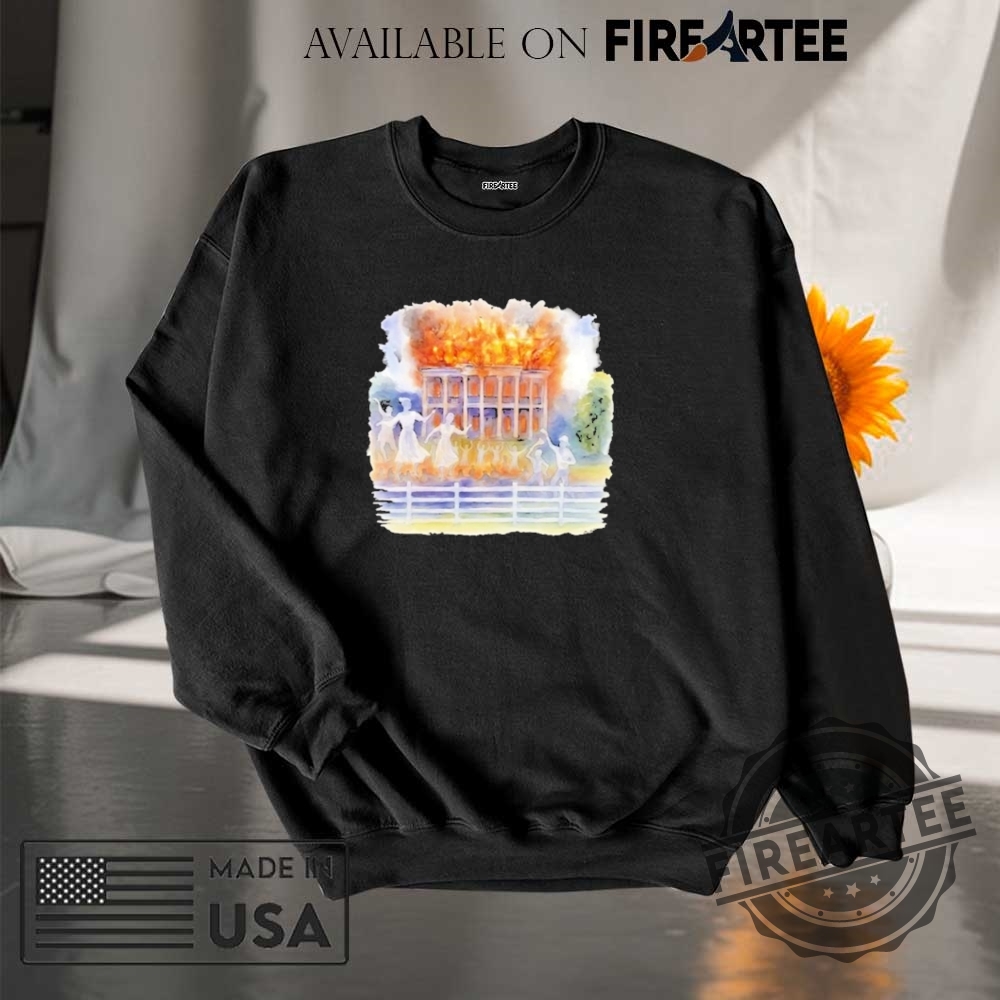 Nottoway Plantation Fire Juneteenth 1865 Shirt 7 Nottoway Plantation Fire Juneteenth 1865 Shirt