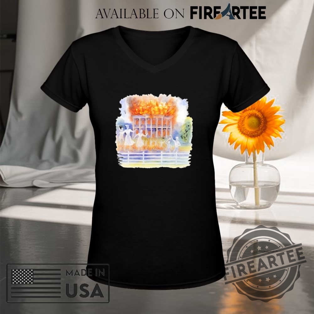 Nottoway Plantation Fire Juneteenth 1865 Shirt 9 Nottoway Plantation Fire Juneteenth 1865 Shirt