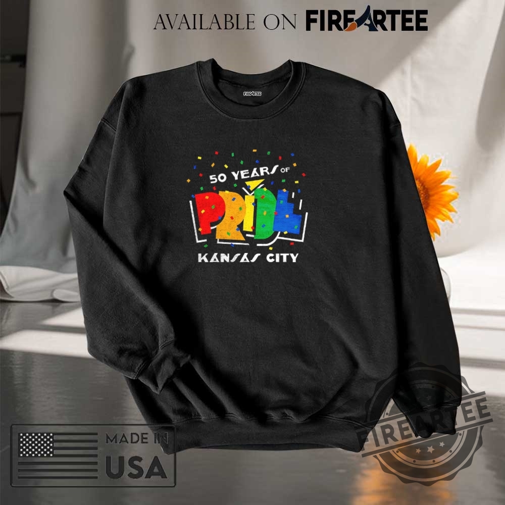 50 Years Of Pride Kansas City Shirt 7 50 years of pride Kansas City shirt