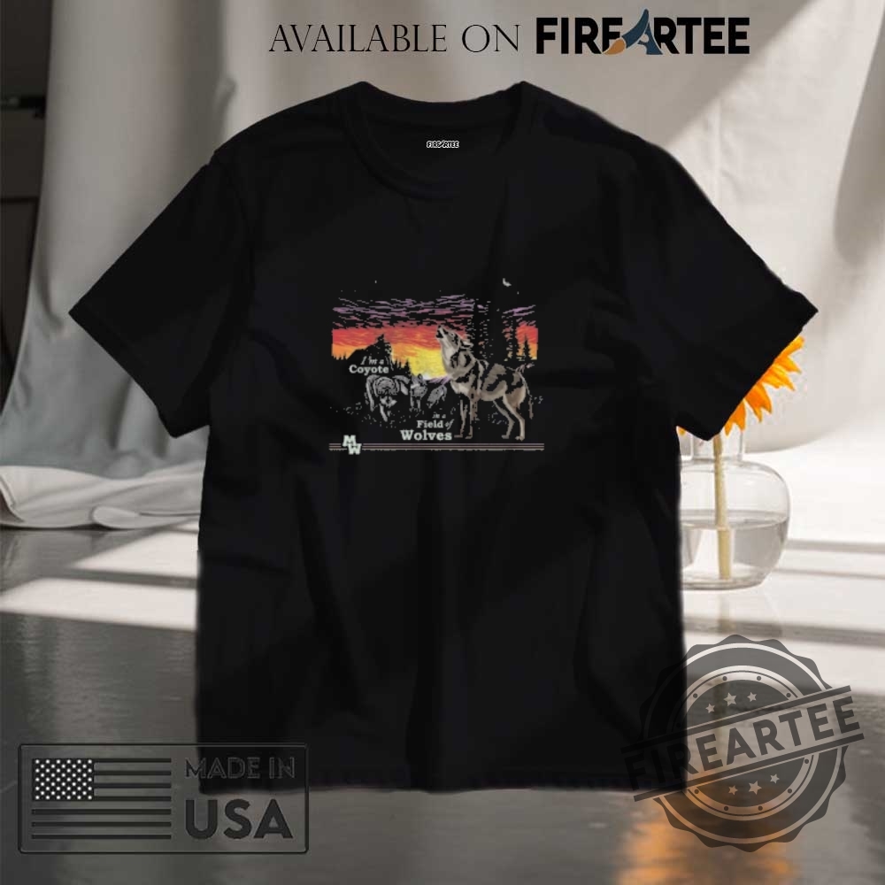 "Top Morgan Wallen Shirts: 2024-2025 Tour and Iconic Designs" 4 Morgan Wallen Coyote In A Field Of Wolves 2025 Shirt