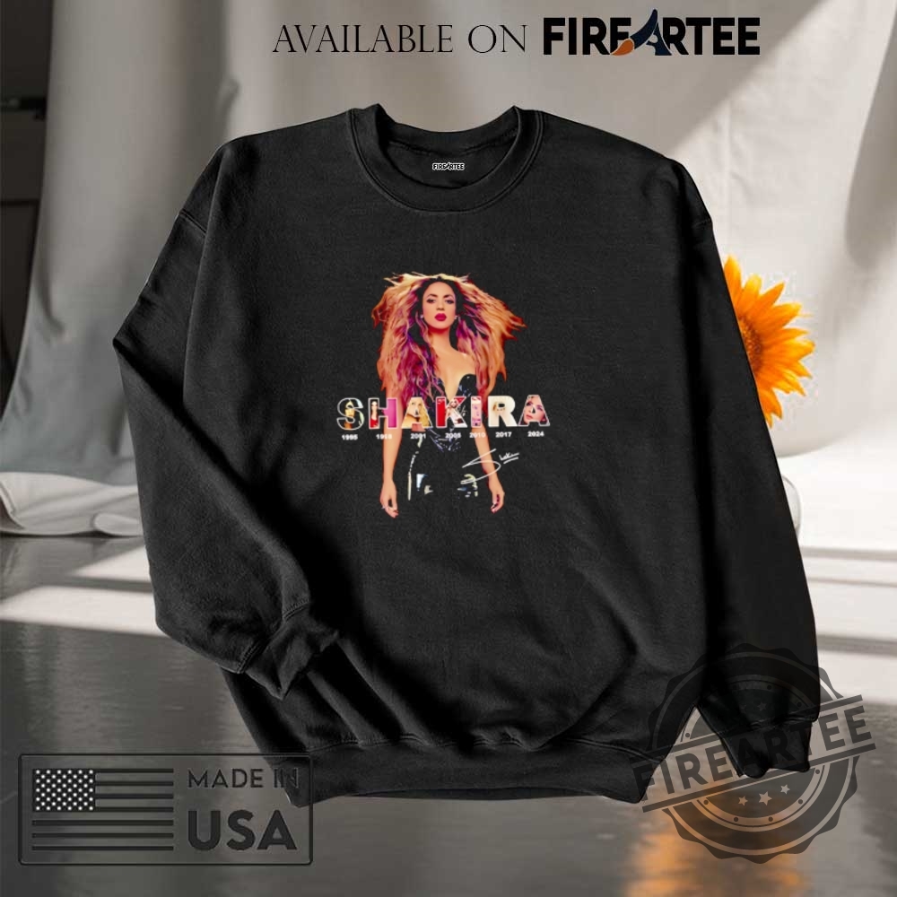 Shakira Las Mujeres Ya No Lloran World Tour Shirt 7 Shakira Las Mujeres Ya No Lloran World Tour shirt