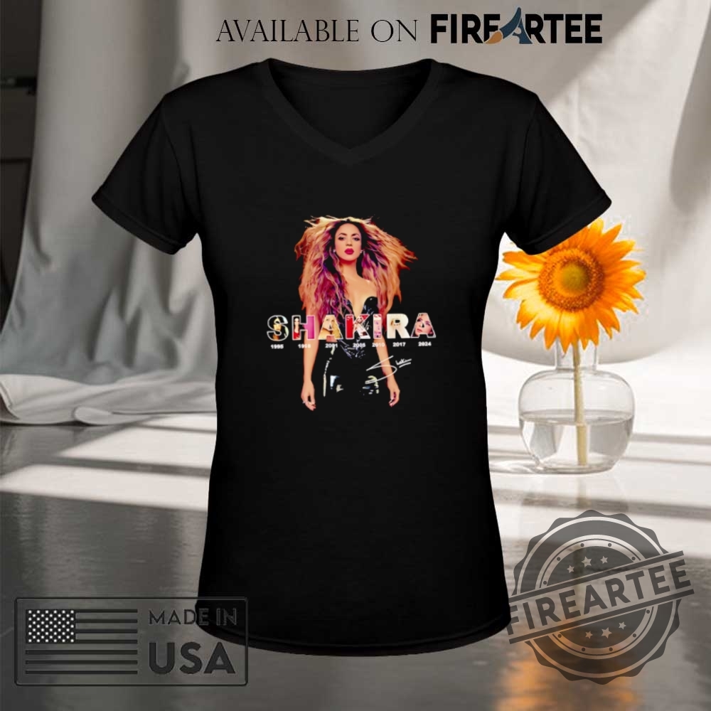 Shakira Las Mujeres Ya No Lloran World Tour Shirt 9 Shakira Las Mujeres Ya No Lloran World Tour shirt