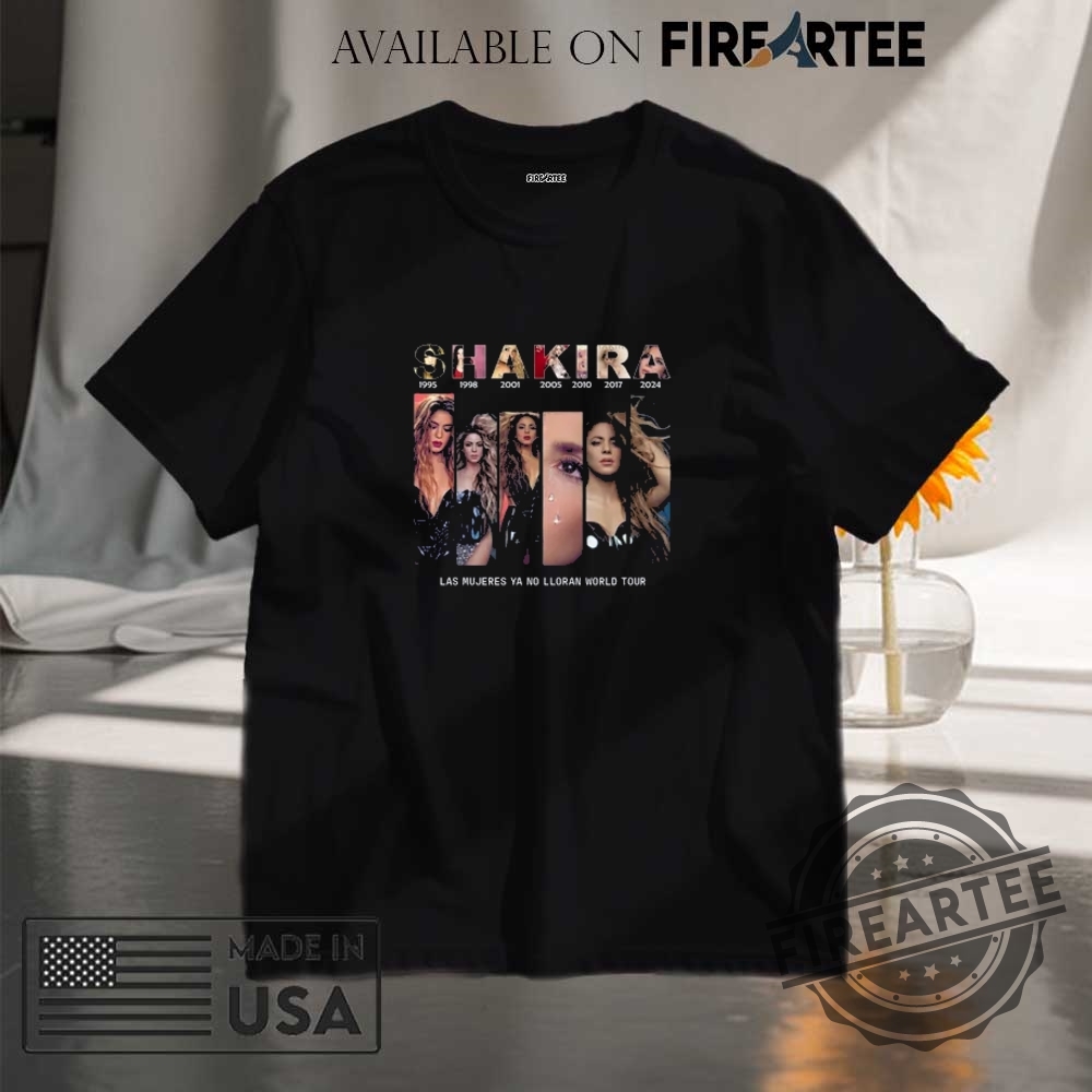 "Top Morgan Wallen Shirts: 2024-2025 Tour and Iconic Designs" 11 Las Mujeres Ya No Lloran World Tour Shirt Shakira Fan Tshirt
