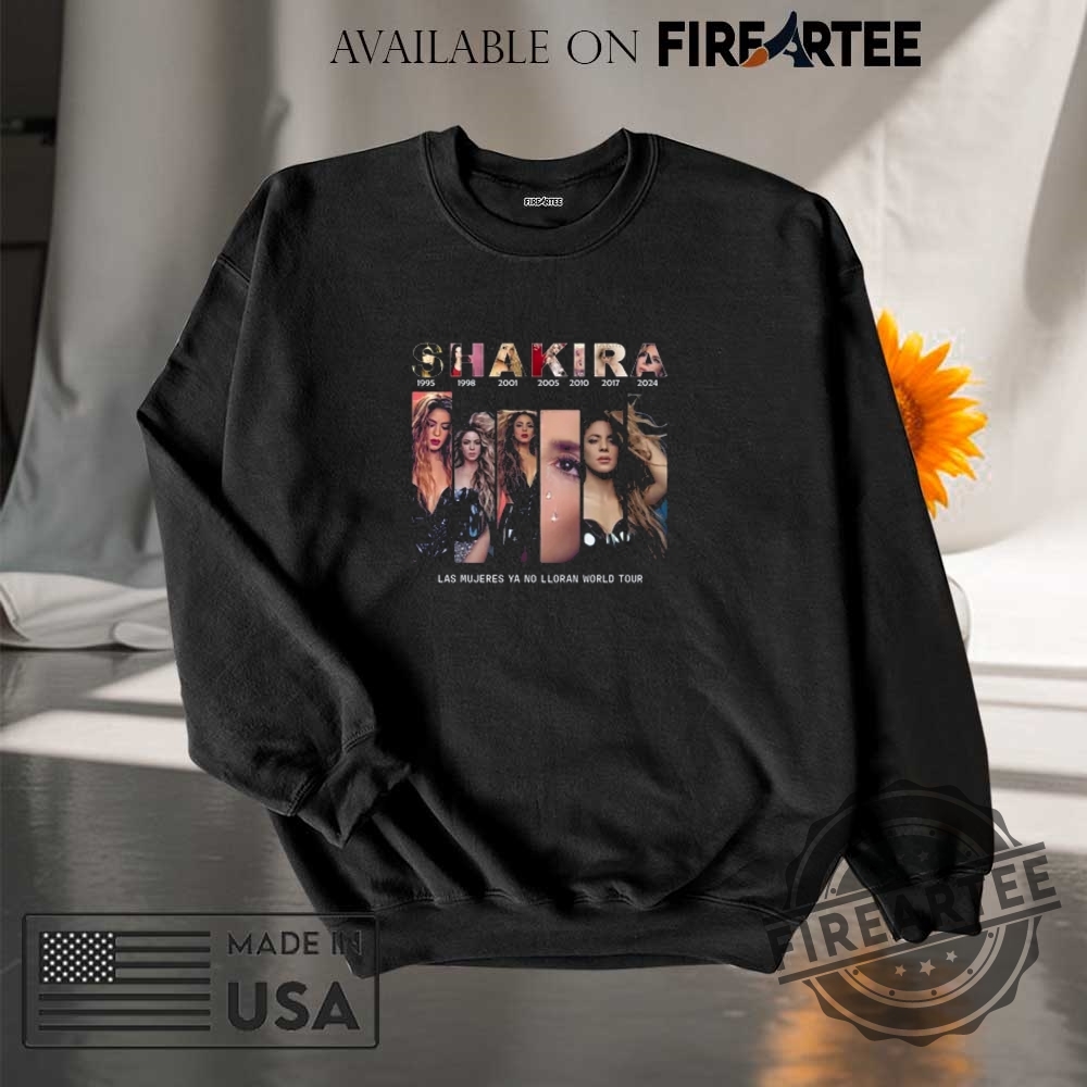 Las Mujeres Ya No Lloran World Tour Shirt Shakira Fan Tshirt 7 Las Mujeres Ya No Lloran World Tour Shirt, Shakira Fan T-Shirt