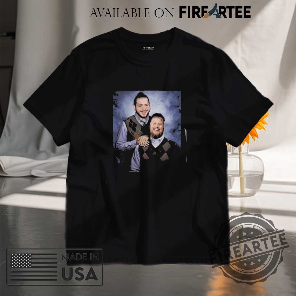 "Top Morgan Wallen Shirts: 2024-2025 Tour and Iconic Designs" 14 Post Malone X Jelly Roll Funny Step Brothers Shirt