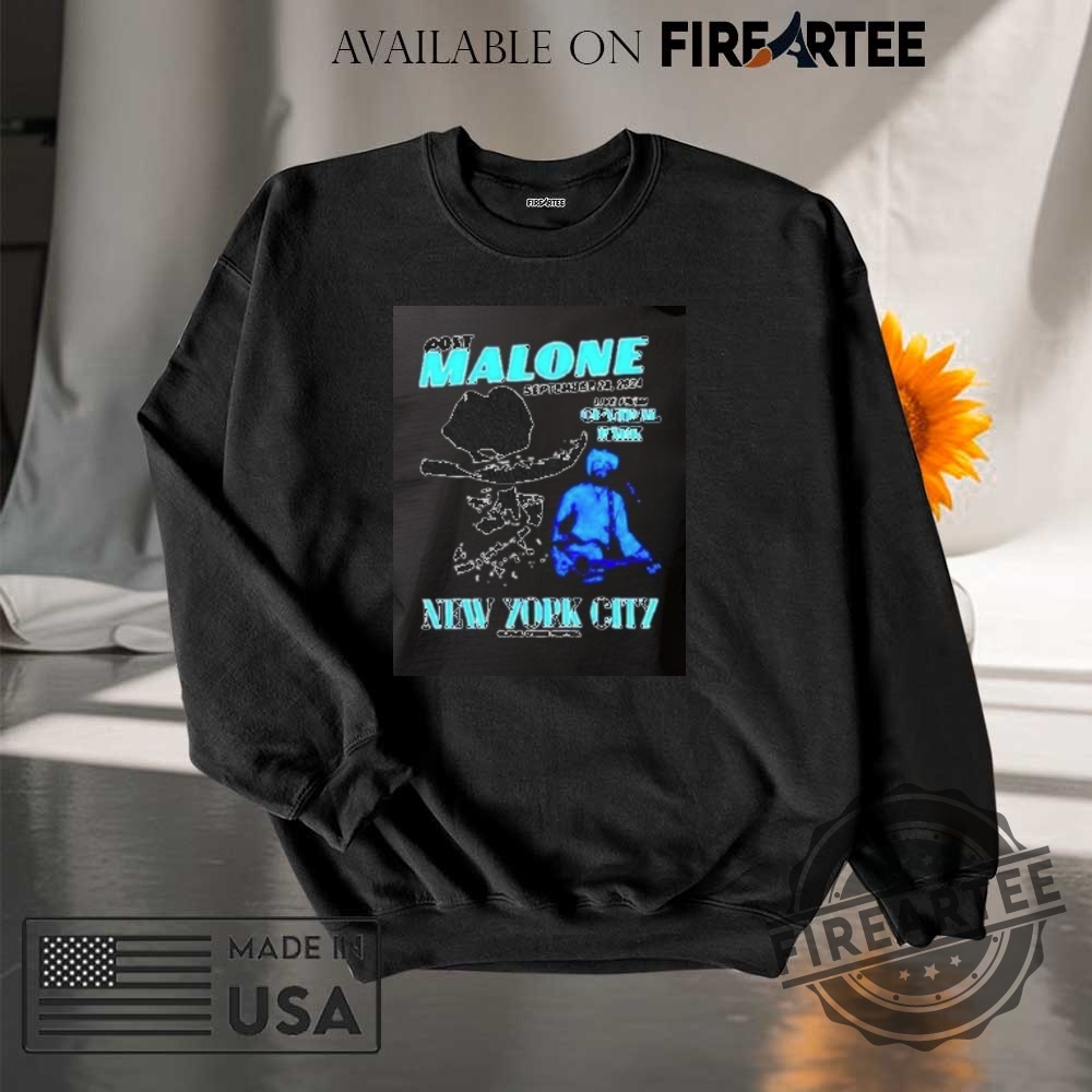 Post Malone New York City Concert Tshirt 7 Post Malone New York City Concert T-Shirt